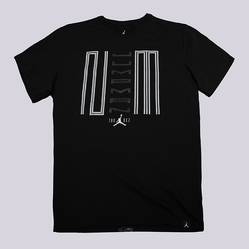 мужская черная футболка Jordan 11 Jumpman 23 844282-010 - цена, описание, фото 1